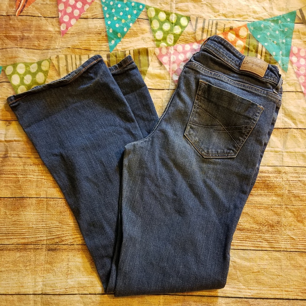 Aeropostale Jean's, bootcut short size 8